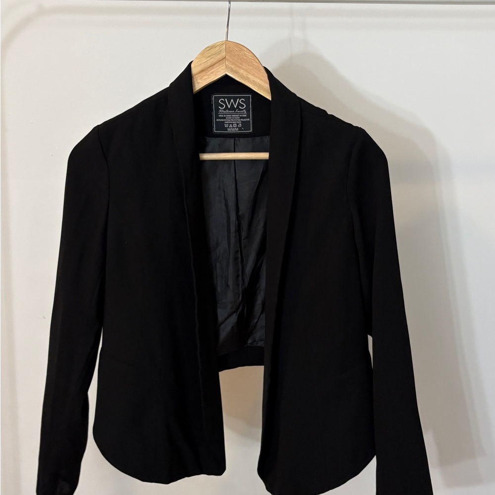 SWS Women's Elegant Black Blazer